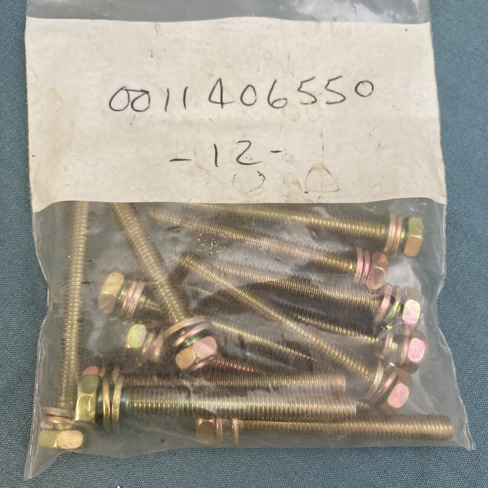 QTY 12 NEW REPLACES TELEDYNE TOTAL POWER 001-14065-50 BOLT & WASHER ...
