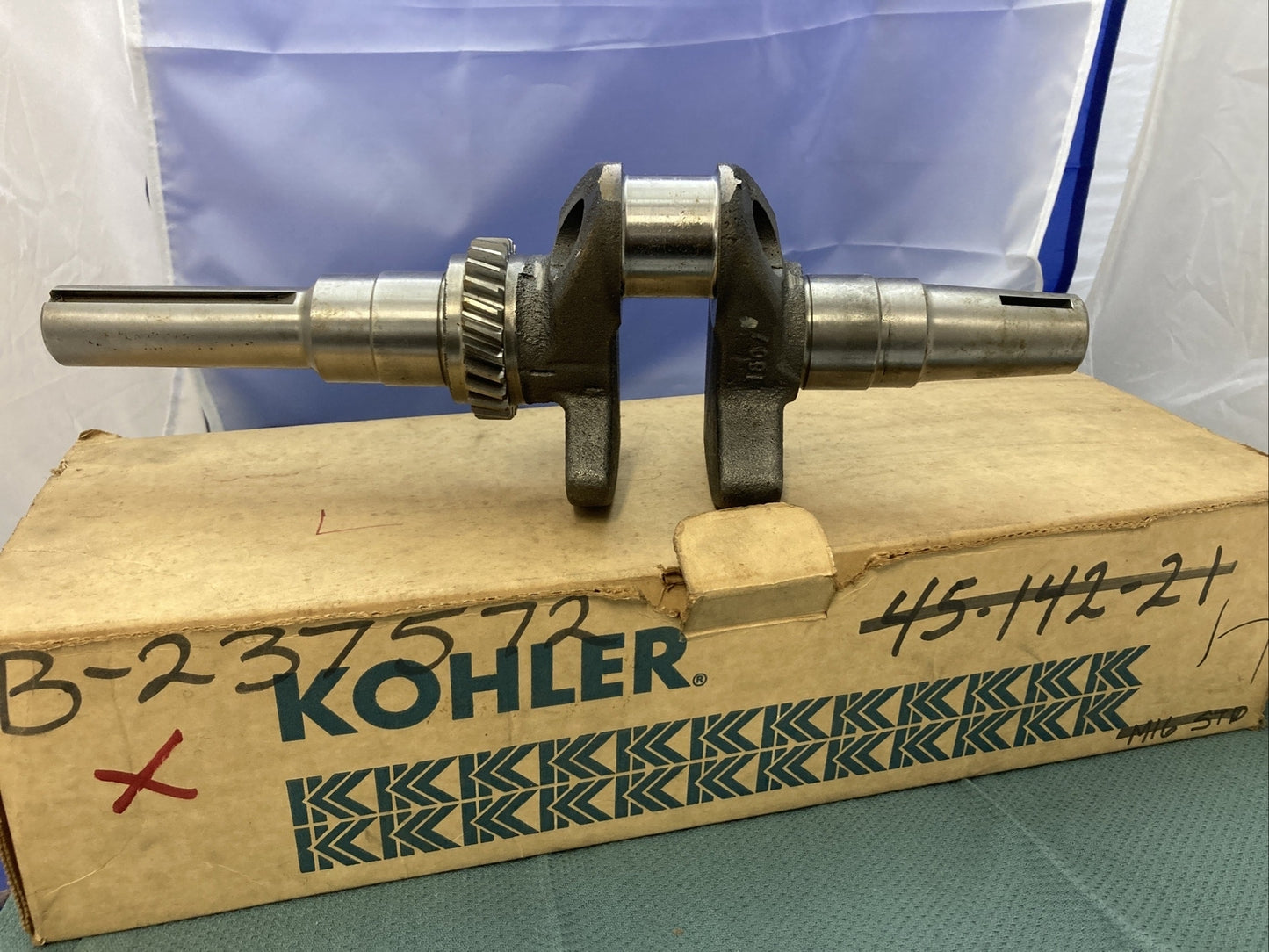 NEW GENUINE KOHLER B-237572 CRANKSHAFT