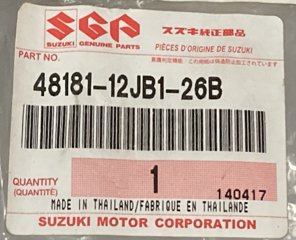 NEW GENUINE SUZUKI 48181-12JB1-26B Shield, Leg Side Lh