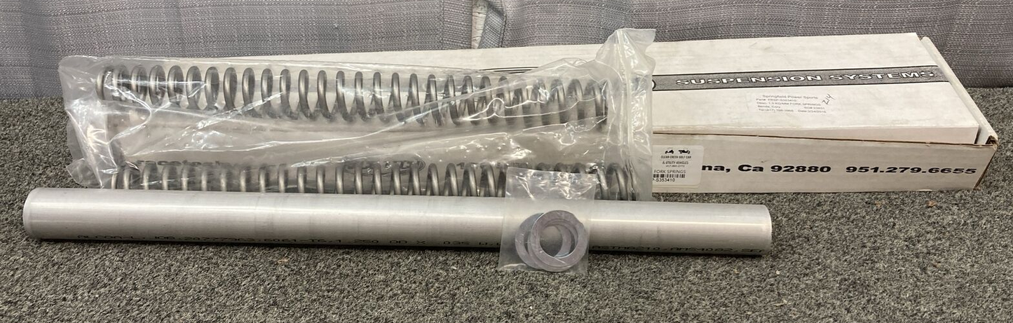NEW RACE TECH FRSP-S353410 1.0KG/MM FORK SPRINGS