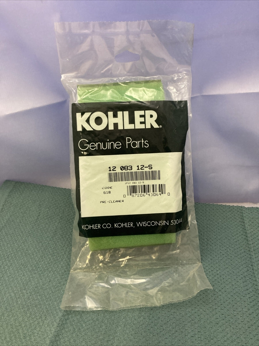 QTY 2 NEW GENUINE KOHLER 12 083 12-S PRE-CLEANER