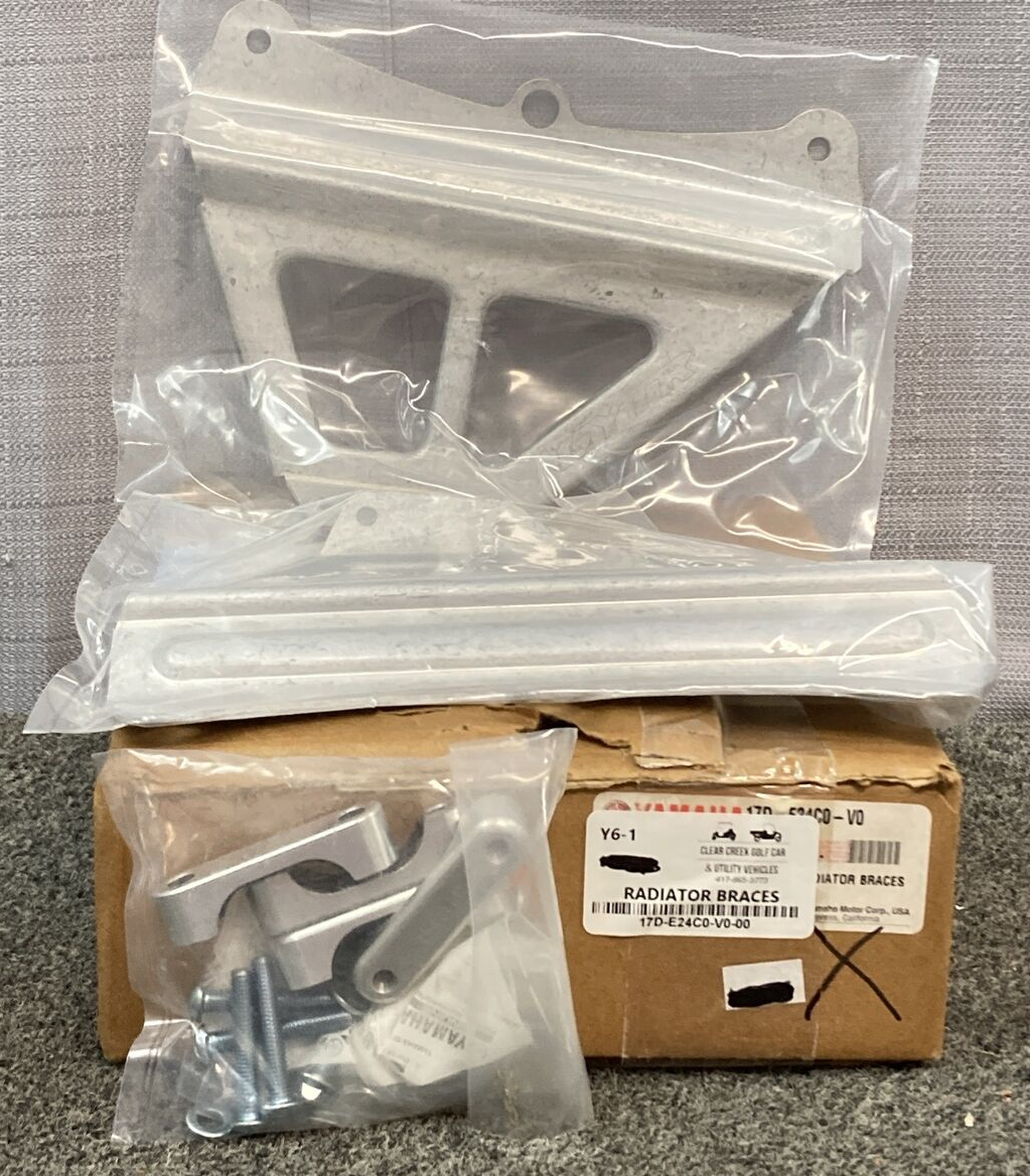 NEW GENUINE YAMAHA 17D-E24C0-V0 Radiator Braces