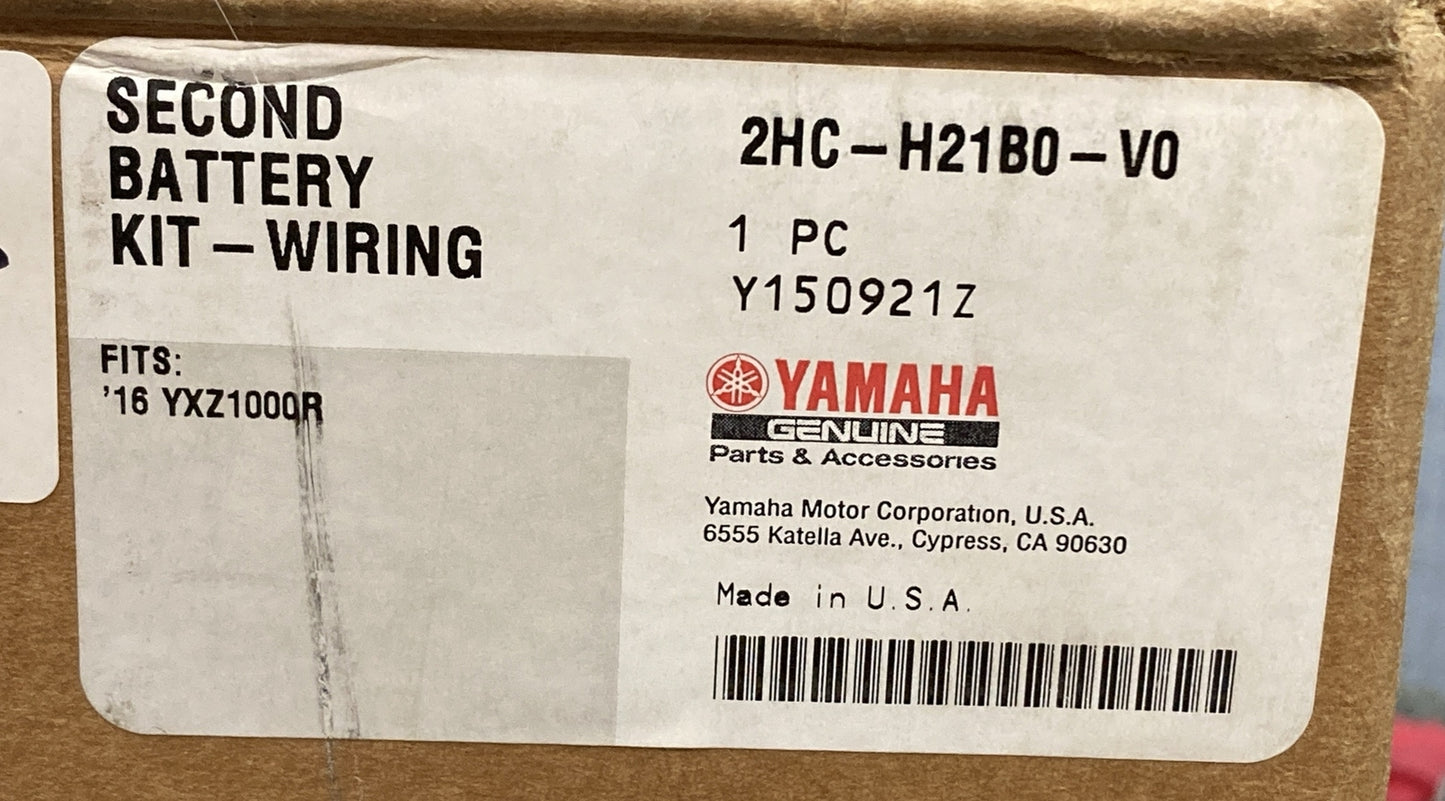 NEW GENUINE YAMAHA 2HC-H21B0-V0 Second Battery Kit Wiring