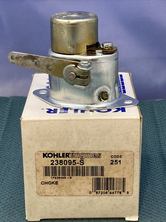 NEW GENUINE KOHLER 238095-S CHOKE GENERATOR, 8 HP ENGINE SUPERCEDES 235776