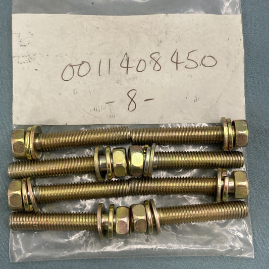 QTY 8 NEW REPLACES SUBARU ROBIN 001-14084-50 BOLT & WASHER ASSEMBLY