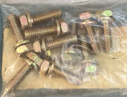QTY 10 NEW GENUINE TELEDYNE TOTAL POWER 001-16062-00 BOLT & WASHER ASSEMBLY