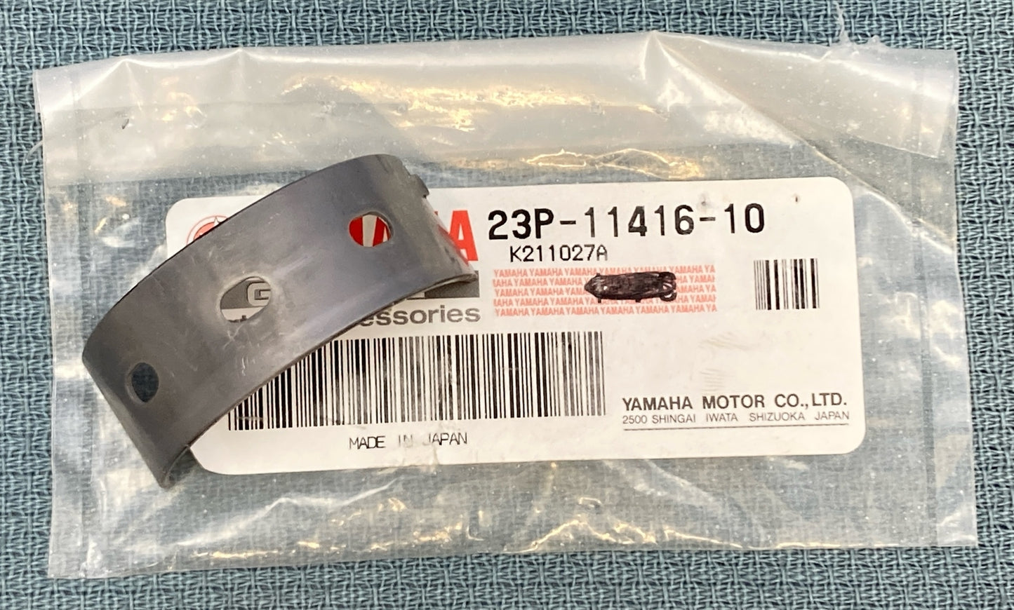 NEW GENUINE YAMAHA 23P-11416-10 Plane Bearing, Crankshaft 1