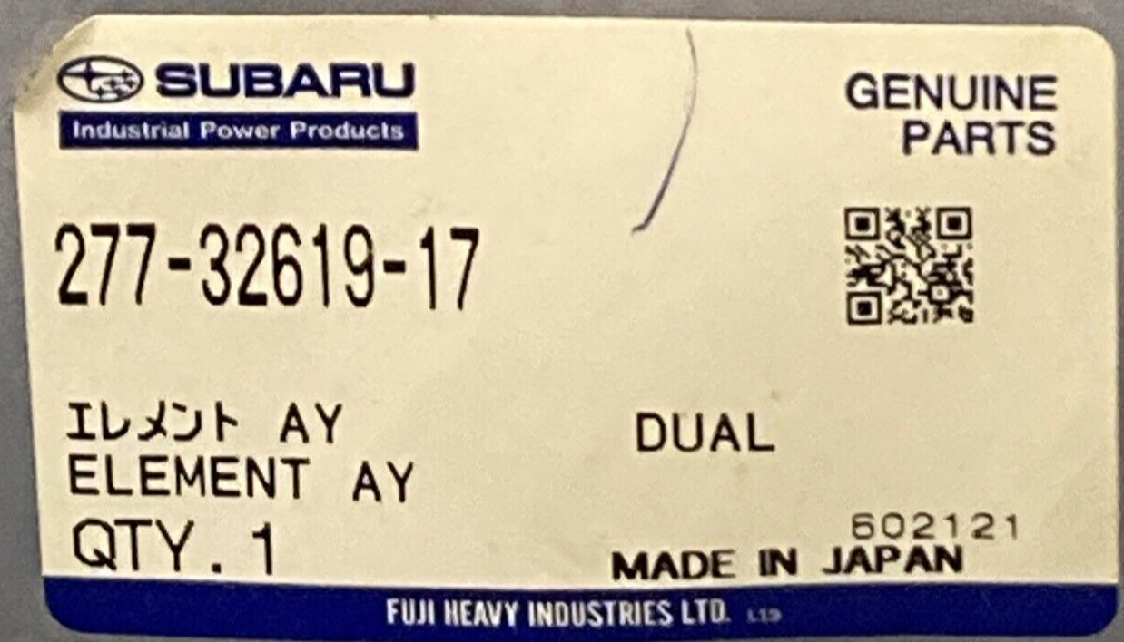 NEW GENUINE SUBARU 277-32619-17 ELEMENT ASSEMBLY