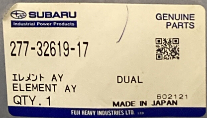 NEW GENUINE SUBARU 277-32619-17 ELEMENT ASSEMBLY