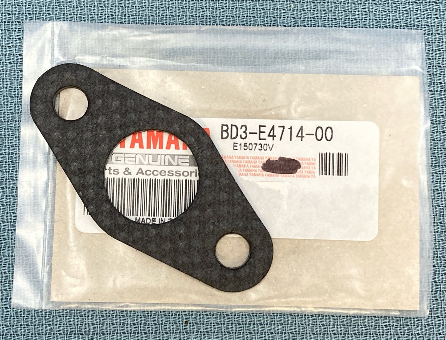 NEW GENUINE YAMAHA BD3-E4714-00 EXHAUST Gasket, Muffler
