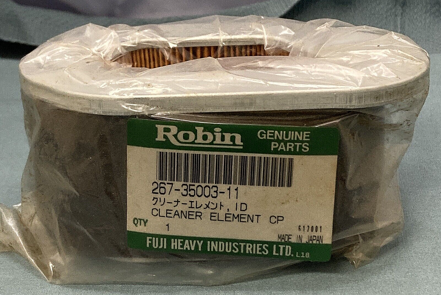 NEW GENUINE SUBARU ROBIN 267-35003-11 AIR CLEANER ELEMENT