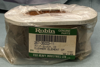 NEW GENUINE SUBARU ROBIN 267-35003-11 AIR CLEANER ELEMENT