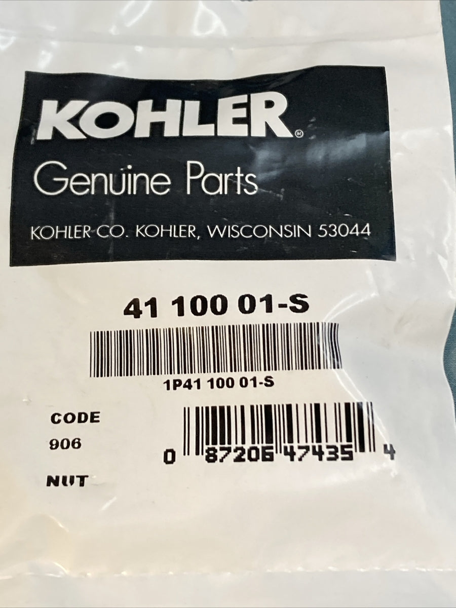NEW GENUINE KOHLER 41 100 01-S NUT