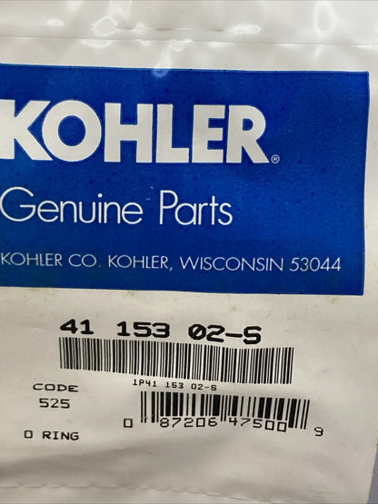 NEW GENUINE KOHLER 41 153 02-S 0-RING