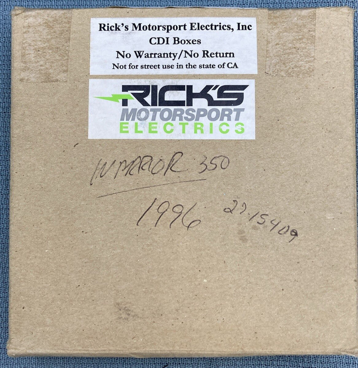 NEW RICKS MOTORSPORT ELECTRICS 27-15409 CDI BOX