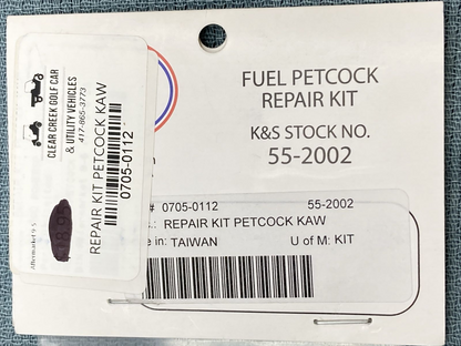 NEW K&S TECHNOLOGIES 0705-0112 FUEL PETCOCK REPAIR KIT