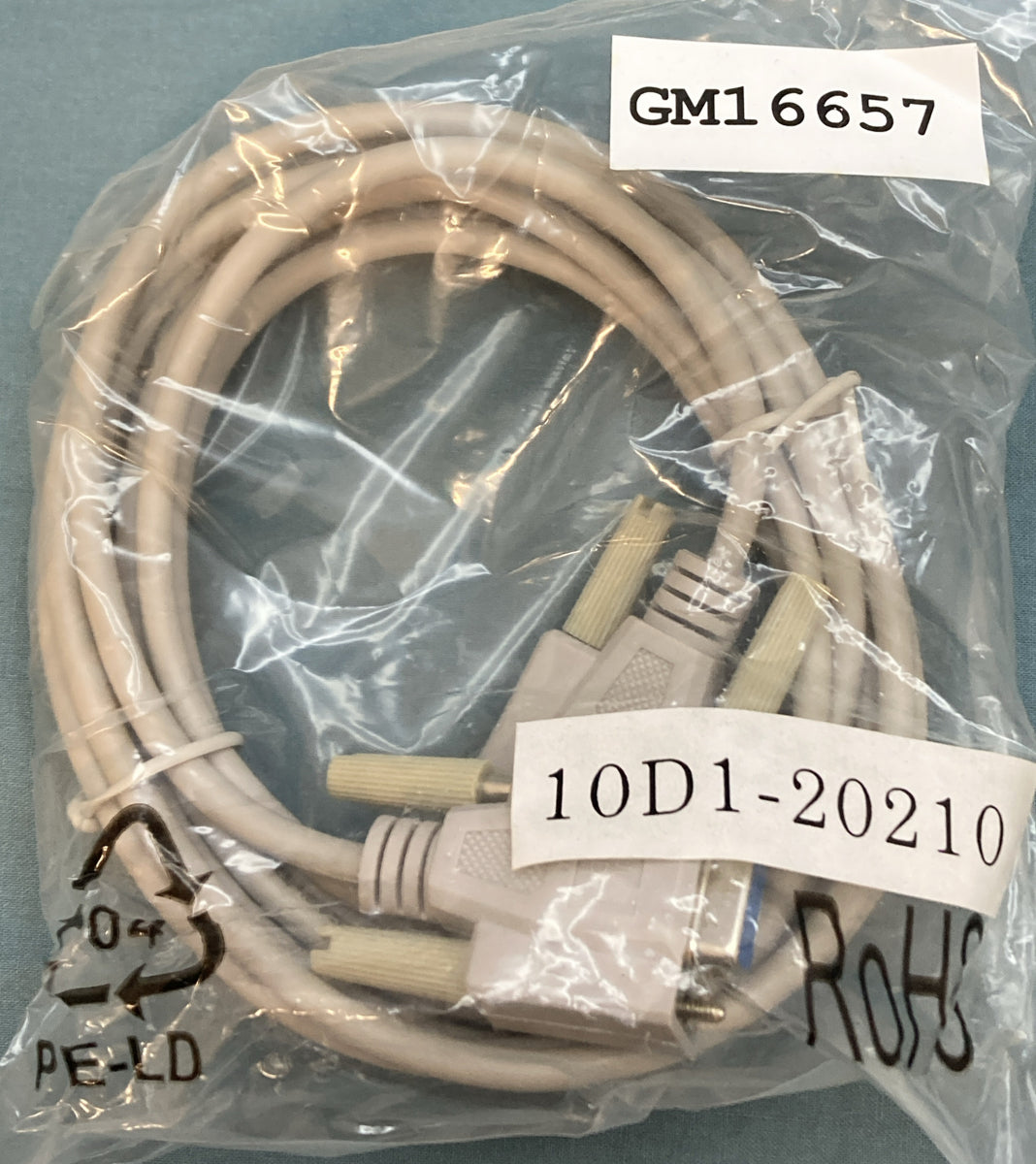 NEW GENUINE KOHLER GM16657 CABLE, DB9MDB9F, NULL MODEM