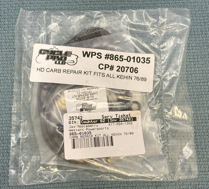 NEW CYCLE PRO 865-01035 HEAVY DUTY CARB REPAIR KIT