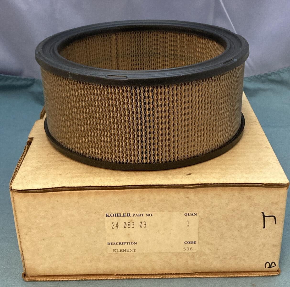 NEW GENUINE KOHLER 24 083 03 AIR FILTER