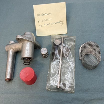 NEW REPLACES WISCONSIN K100GS1 OIL PUMP ASSEMBLY