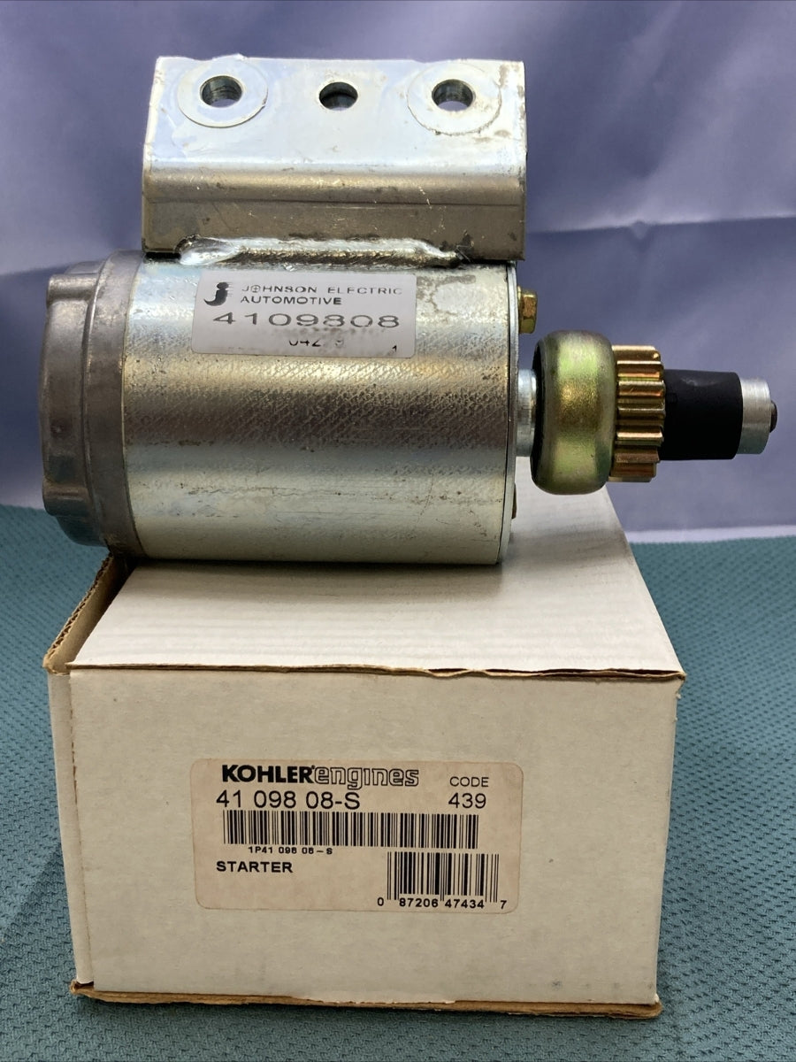 NEW GENUINE KOHLER 41 098 08-S ELECTRIC STARTER-BENDIX DRIVE