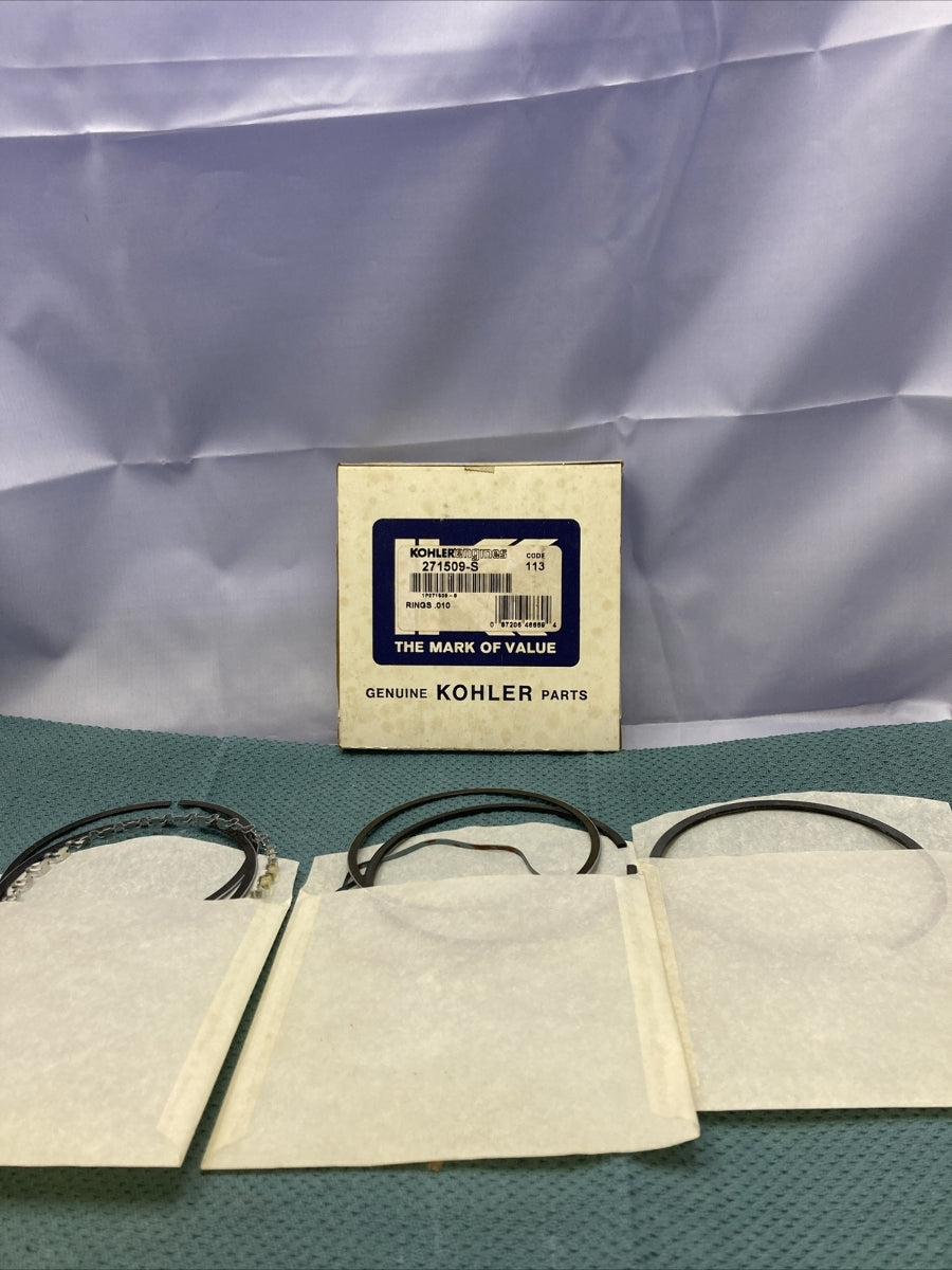 NEW GENUINE KOHLER 271509-S RINGS .010 SUPERCEDES 275312