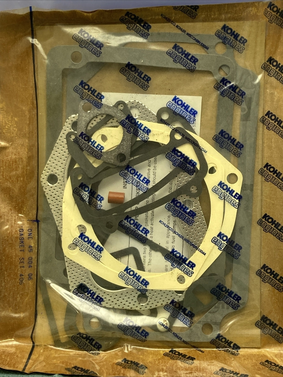 NEW GENUINE KOHLER 45 004 06 KIT; GASKET SET