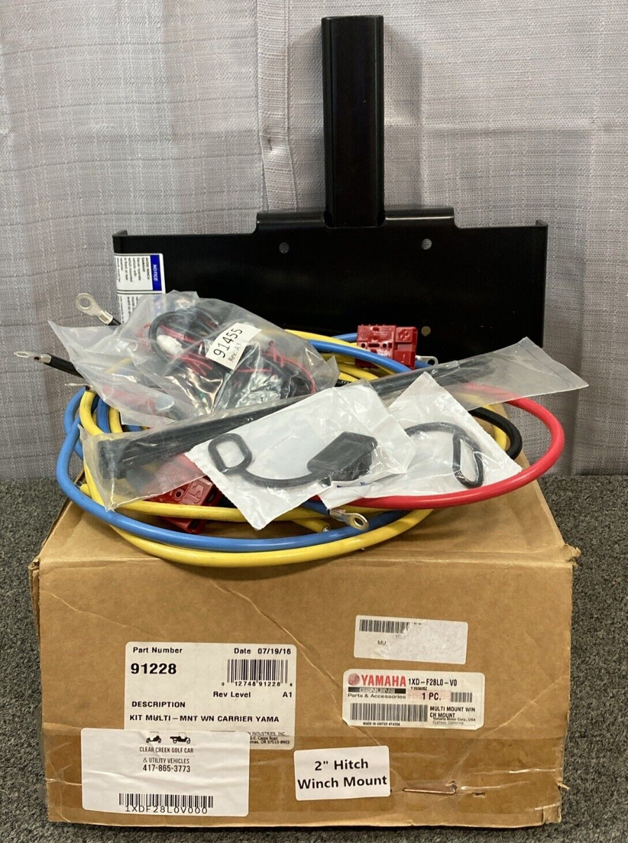 NEW GENUINE YAMAHA 1XD-F28L0-V0 Multi Mount Winch Mount