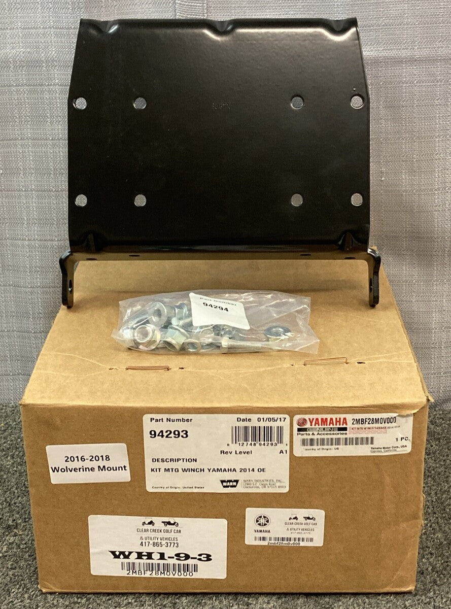 NEW GENUINE YAMAHA 2MB-F28M0-V0-00 Front Winch Mount Kit