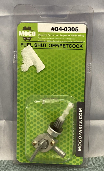 NEW MOGO PARTS 04-0305 FUEL SHUT OFF PETCOCK
