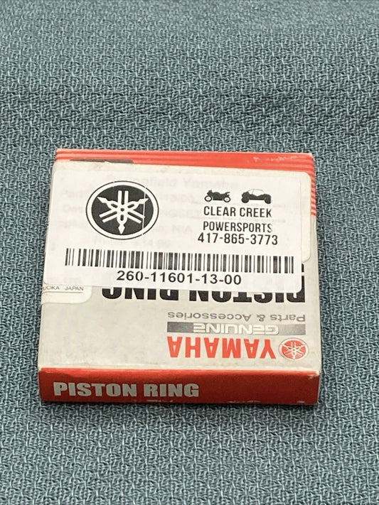 NEW GENIUNE YAMAHA 260-11601-13-00 Piston Ring Set (STD)