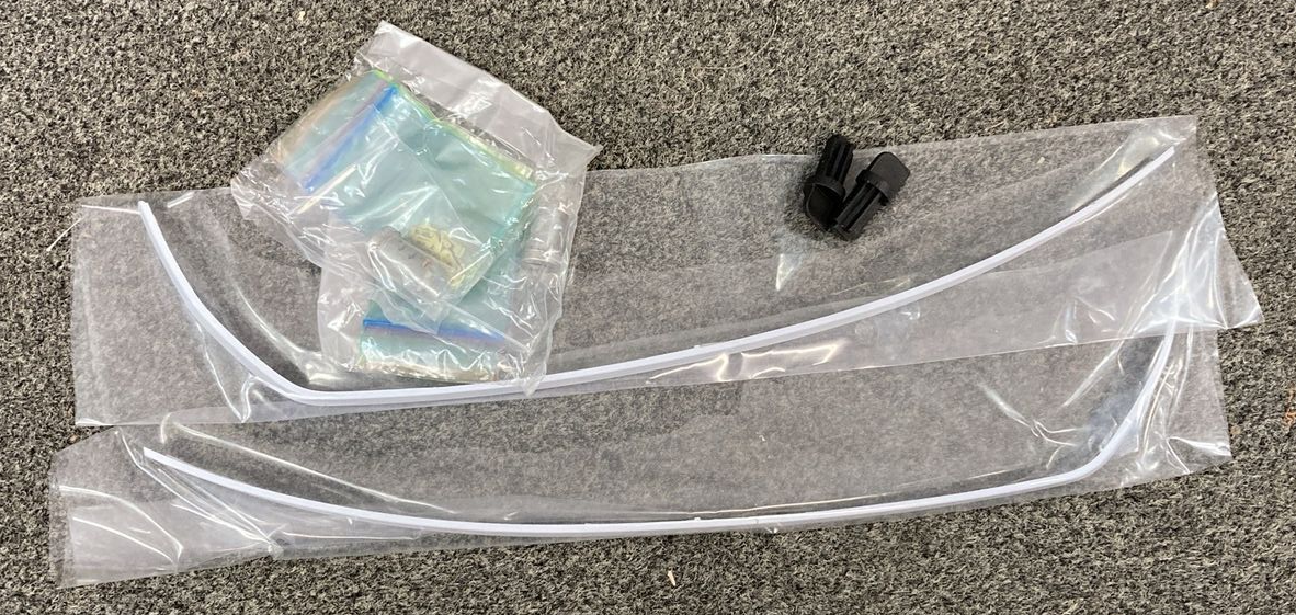 NEW GENUINE KAWASAKI 99969-3773 SADDLEBAG KIT