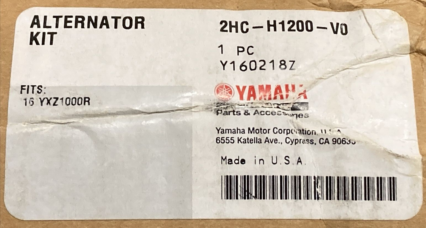 NEW GENUINE YAMAHA 2HC-H1200-V0 Alternator Kit
