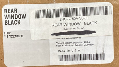 NEW GENUINE YAMAHA 2HC-K750A-V0-00 Rear Window