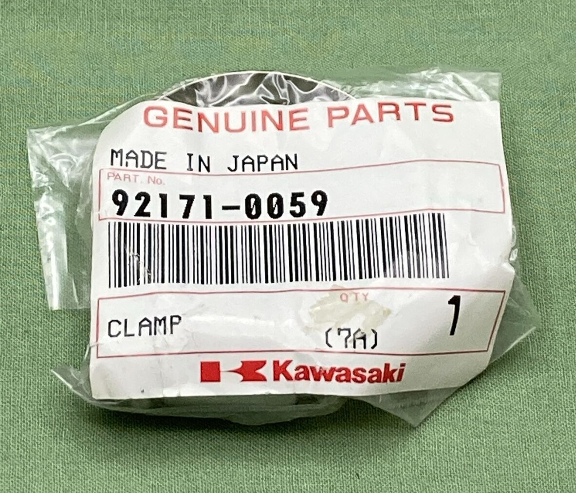 NEW GENIUNE KAWASAKI 92171-0059 CLAMP MUFFLER