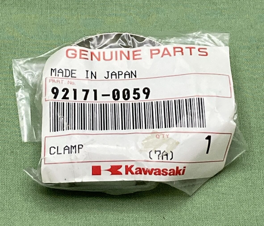 NEW GENIUNE KAWASAKI 92171-0059 CLAMP MUFFLER