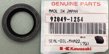 QTY 2 NEW GENIUNE KAWASAKI 92049-1254 Seal - Oil, MHA22 28 5.7F