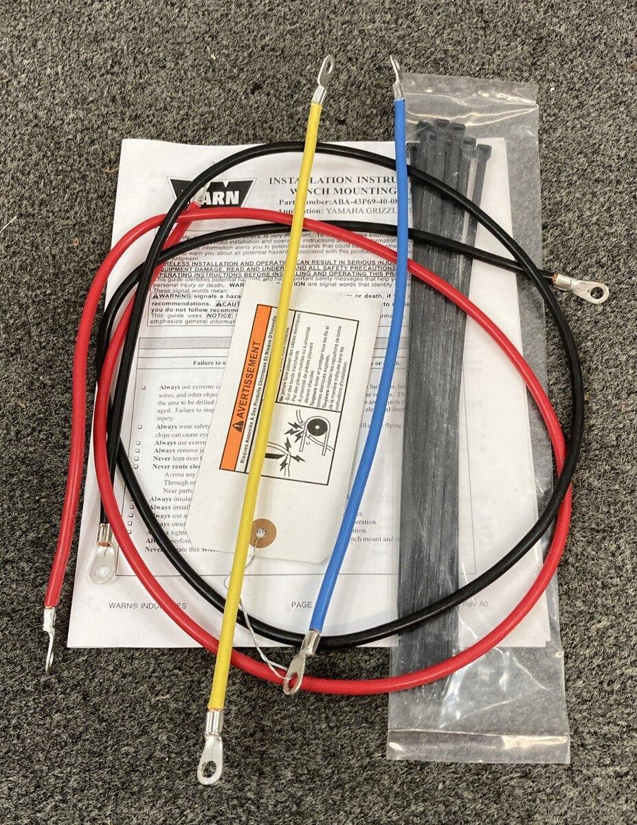 NEW GENUINE YAMAHA ABA-43P69-40-08 Winch Mount Kit