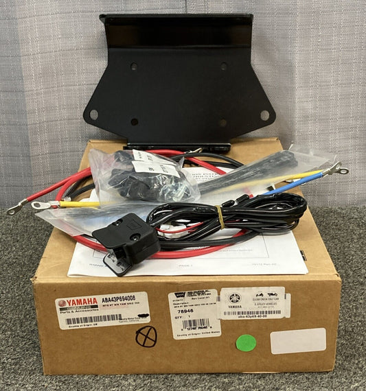 NEW GENUINE YAMAHA ABA-43P69-40-08 Winch Mount Kit