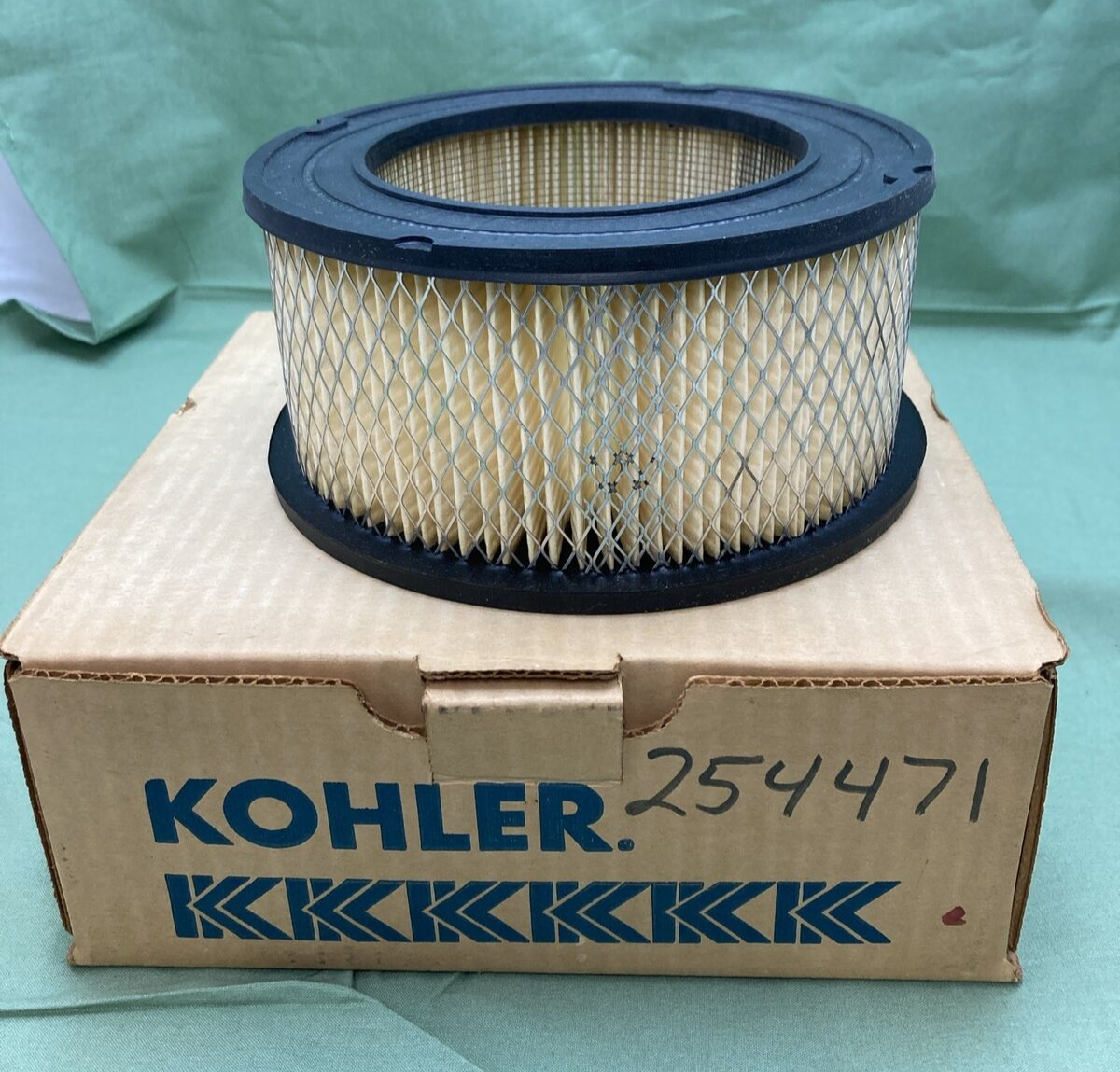 NEW GENUINE KOHLER 254471 ELEMENT, AIR CLEANER SUPERCEDES 254471-S