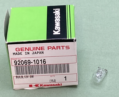 NEW GENIUNE KAWASAKI 92069-1016 Bulb, 12V 5W