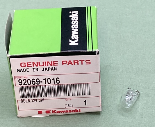 NEW GENIUNE KAWASAKI 92069-1016 Bulb, 12V 5W