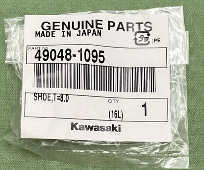 NEW GENIUNE KAWASAKI 49048-1095 Shoe, T=8.0 DRIVE CONVERTER