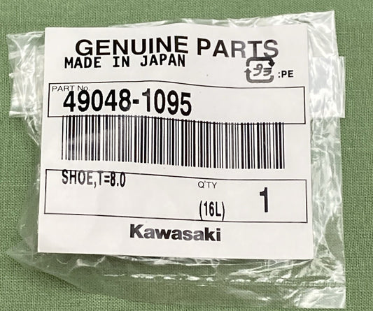 NEW GENIUNE KAWASAKI 49048-1095 Shoe, T=8.0 DRIVE CONVERTER