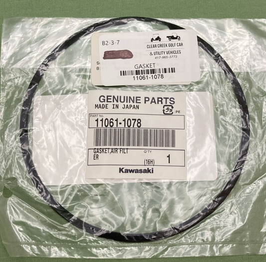 NEW GENIUNE KAWASAKI 11061-1078 Gasket, Air Filter