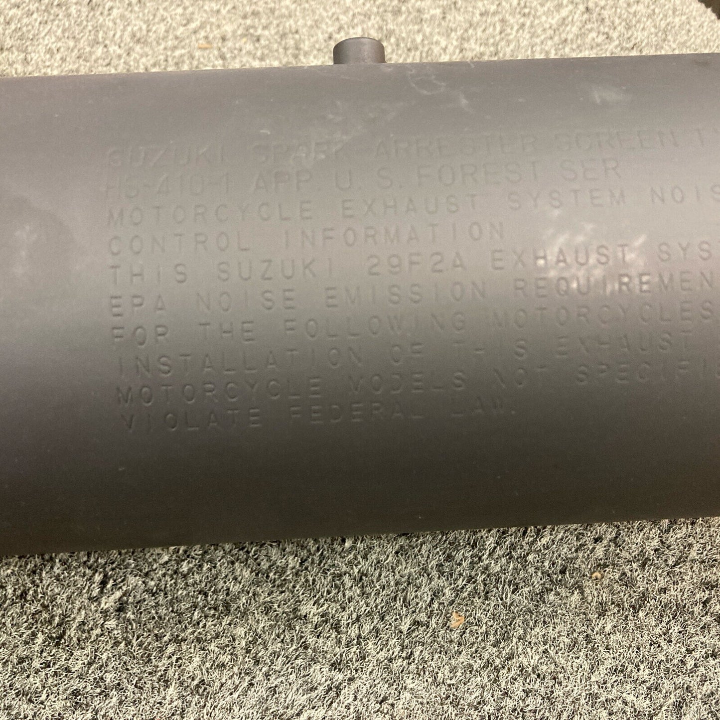 NEW GENUINE SUZUKI 14310-29FA0-H01 Body, Muffler