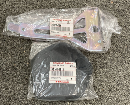 NEW GENUINE KAWASAKI 99994-0667-777 Kit, Single Seat Cover, L.green