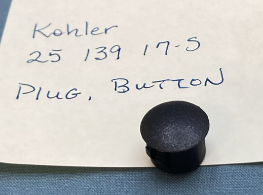NEW REPLACES KOHLER 25 139 17-S PLUG, BUTTON