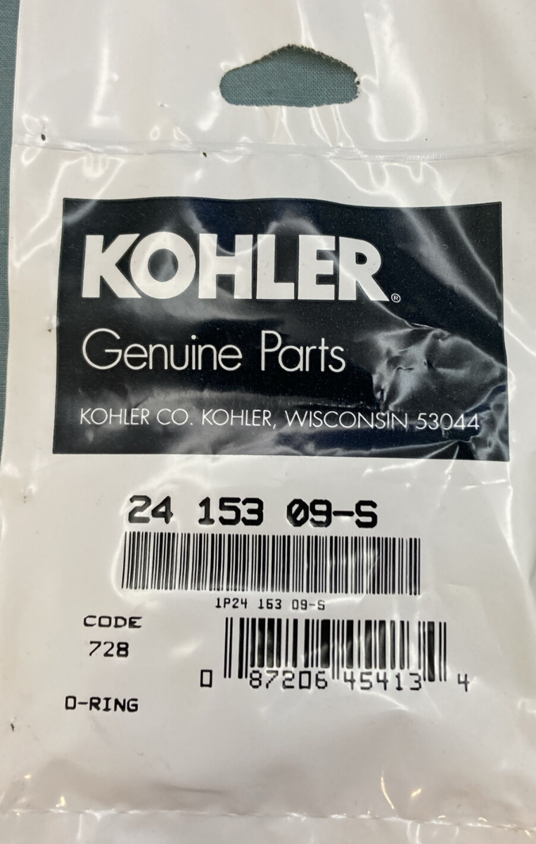 NEW GENUINE KOHLER 24 153 09-S O-RING