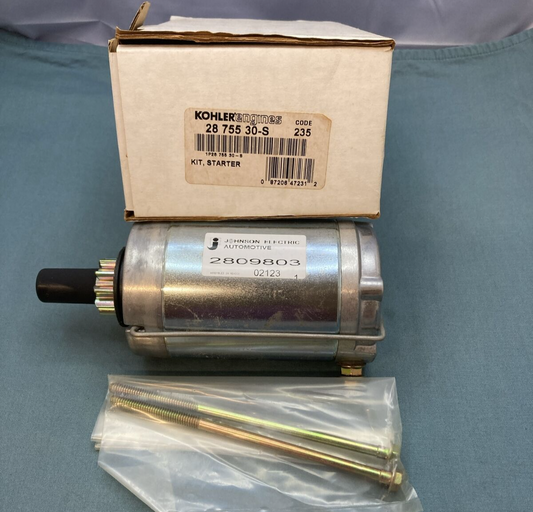 NEW GENUINE KOHLER 28 755 30-S KIT, STARTER